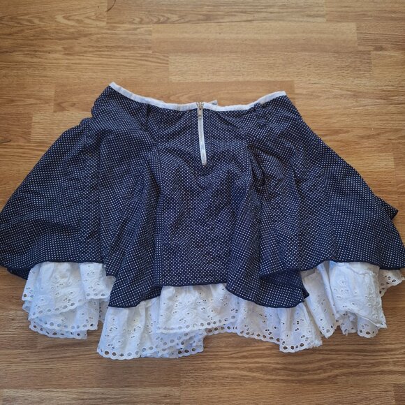 Vintage polka dot midi skirt - Picture 1 of 4